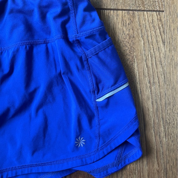 Athleta‎ Purple Track This Run Athletic Shorts Women’s Sz S Workout Active - Picture 3 of 6